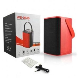 Trade Shop Altavoz Funda Bluetooth Ws-2616 Aux Radio Fm Usb Tf Mp3