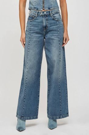 Hidden Jeans Nori Wide Leg Jeans In Dark