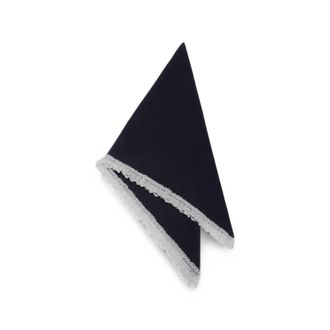 Ganni Scarf In Lace Wool