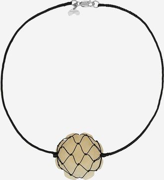 Niccolò Pasqualetti Wrapped Flower Necklace