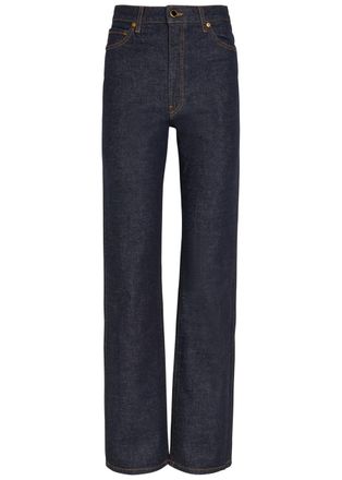 Khaite Danielle Slim Straight-leg Jeans - Indigo - 27 (W27 / UK8-10 / S)