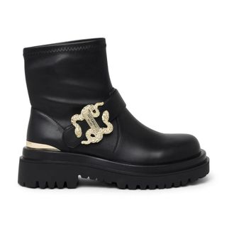 Just Cavalli Schoenen, Dames, Zwart, 39 EU, Enkellaarsjes