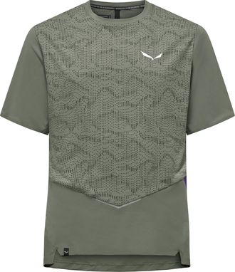OEM Camiseta Salewa Pedroc Tech Dry Para Hombre, Color Verde, 00-00000292905a50 R M