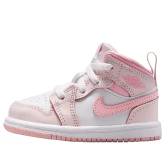 Nike Jordan (TD) Air Jordan 1 Mid Pearl Pink White DQ8425-600