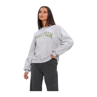 Modstr&ouml;m Dames, Sweatshirts & Hoodies, Grijs, Maat: L