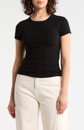 Abound Short Sleeve Baby T-Shirt in Black at Nordstrom Rack, Size X-Small