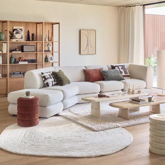 La Redoute Interieurs Modulaire fauteuil, reli&euml;f stof, HOOVER