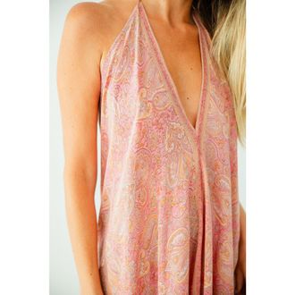Sun Child The Party Dress Ringo in Pink Paisley at Nordstrom, Size Small/medium
