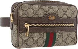 Gucci Pre-owned Belt Bags, female, Beige, Size: ONE SIZE Pre-owned Vintage Waist Bag