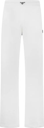 Philipp Plein Heren, Broeken, Wit, Maat: XL Katoen