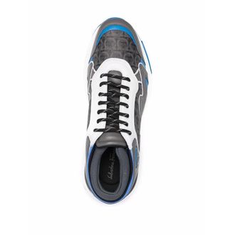 Ferragamo Mens Grey Sneakers, US Size 6.5