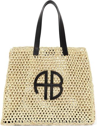 Anine Bing Large Rio Tote - Natural