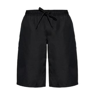 Dolce & Gabbana Long Shorts, male, Black, Size: 2XL Vanity Cotton Bermuda Shorts