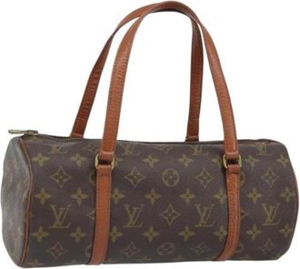 Louis Vuitton Pre-owned Canvas Schoudertas - Dames - Vintage Schoudertas - Bruin - ONE Size - Vintage