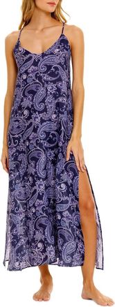 The Lazy Poet Frida Syrus Dress In Blue