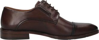 Salamander Bruine Formele Zakelijke Schoenen - Heren - Nette schoenen - Bruin - 43 EU - Katoen - Schoenen