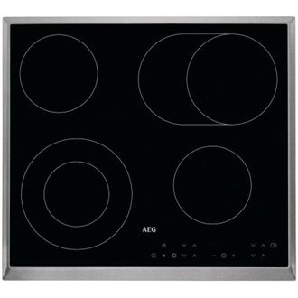 AEG Aeg Serie 3000 Hk634060xb Placa Vitrocer&aacute;mica Negra 60 Cm