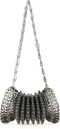 Paco Rabanne Silver Stainless Steel Shoulder Womens Bag