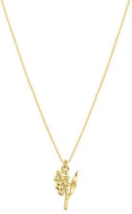 Set & Stones Elsie Birth Flower Necklace in Gold /May at Nordstrom