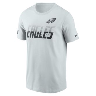 Nike Philadelphia Eagles Sideline Team Issue Nike Mens Dri-FIT NFL T-Shirt in Grey | 02ET04Z86-TF9