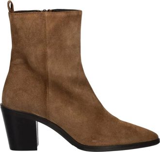 Billi Bi B1295 Enkellaarsjes - Dames - Schoenen - Bruin - Maat: 41 EU Leer