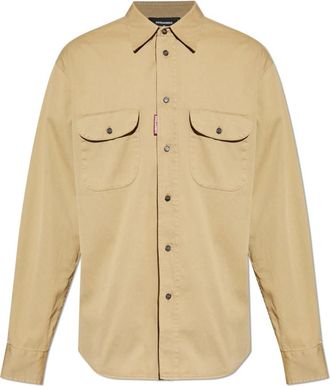 Dsquared2 Uomo, Magliette, Beige, XL, new
