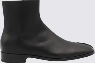 Maison Margiela Black Leather Boots