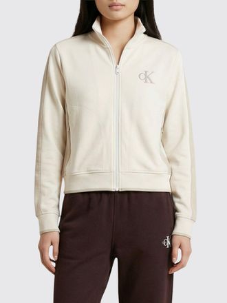 Calvin Klein Jeans Felpa in cotone con logo Calvin Klein Jeans