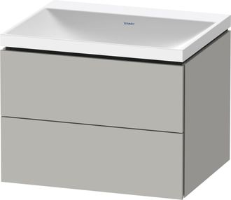 Duravit Duravit L-cube Conjunto En C Suspendido, 2 Cajones, Sin