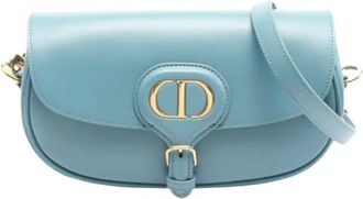 Dior Light Blue Leather Bobby East-West Shoulder Bag
