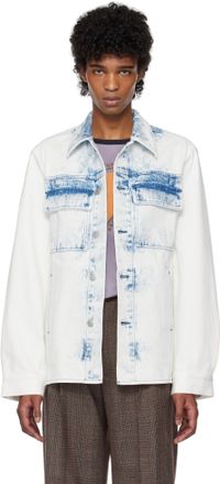 Dries Van Noten Voles Denim 1552 Jacket By Dries Van Noten