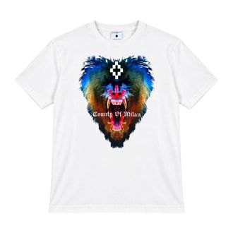 Marcelo Burlon F6Cmmath 131 Camiseta - Tops - Hombre - Blanco - S