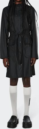 Rains Womens Curve Jacket In Black