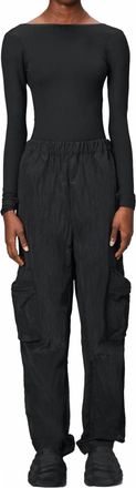 Rains Kano Pants In Black