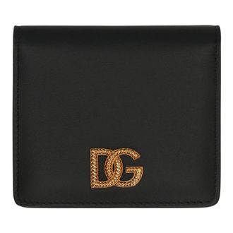 Dolce & Gabbana Dames, Accessoires, Zwart, Maat: ONE Size Leer