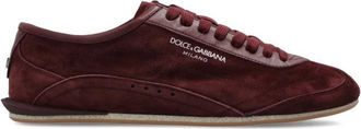 Dolce & Gabbana Schoenen, Heren, Rood, 40 1/2 EU, Su&egrave;de, Lipari Su&egrave;de Sneakers