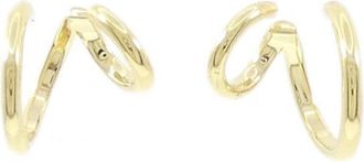 Agete yellow gold (18K) Stud Earrings (Pre-Owned)
