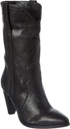 Free People Feather Heel Leather & Suede Boot