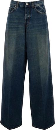Haikure Blauwe Denim Jeans - Dames - Loose Fit Jeans - Blauw - W27 - Denim - Jeans