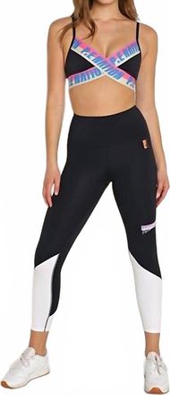 P.E Nation Half Volley Legging In Black