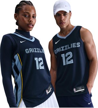 Nike Dri-FIT NBA Memphis Grizzlies Ja Morant Icon Edition 2022/23 Swingman Jersey DN2010-419