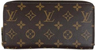 Louis Vuitton Pre-owned Wallets, female, Brown, Size: ONE SIZE Pre-owned Long wallet (bi-fold)