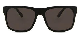 Arise Collective Square Full Rim Plastic Mens Sunglasses Black Size 54 - Free Lenses - Arise Collective