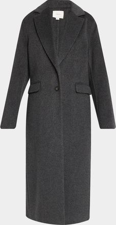 Vince Wool-Cashmere Longline Coat