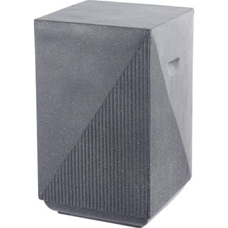 Jonathan Y Designs Adrian 20.75 Contemporary Minimalist Square Indoor/Outdoor Accent Table in Gray Terrazzo at Nordstrom