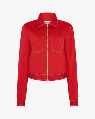 Serena Bute Cargo Jacket 25 - Red