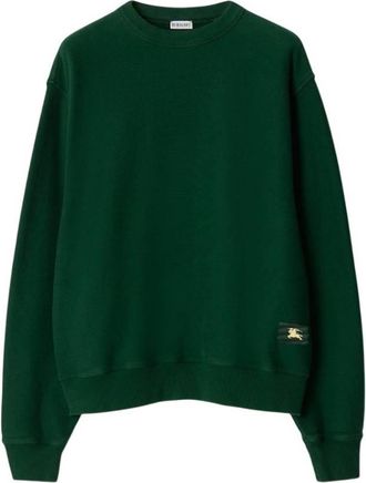Burberry EKD Embroidered Cotton Sweatshirt, Size X-Large