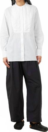 SOEUR Eleanore Blouse In Blanc
