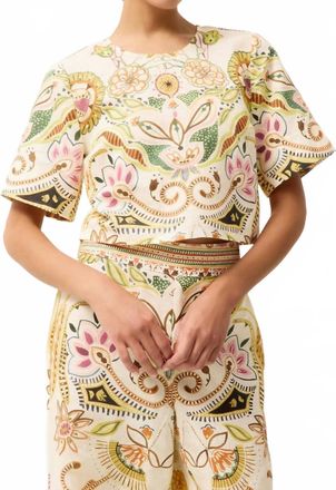 Marie Oliver Womens Drew Top In Haven