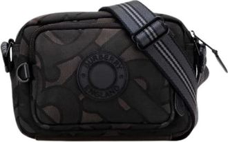 Burberry Pre-owned Cross Body Bags, female, Black, Size: ONE SIZE Pre-owned Cotton shoulder-bags
